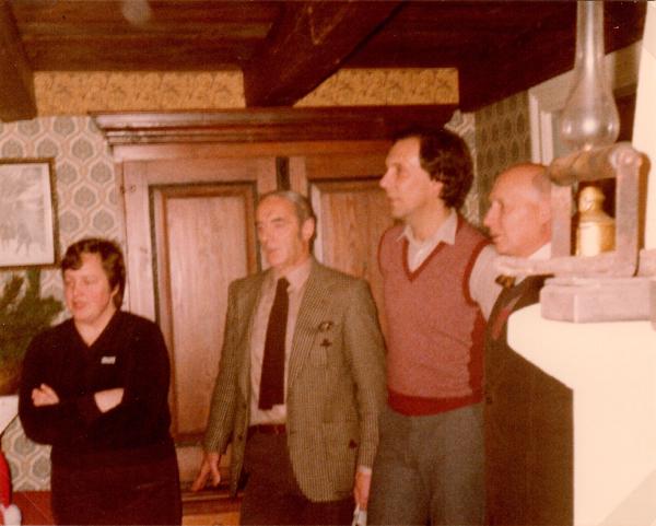 Lucia 1980. Hos Astrid o Oskar. Ulla-Britt. Stig. Conny. Sigge.