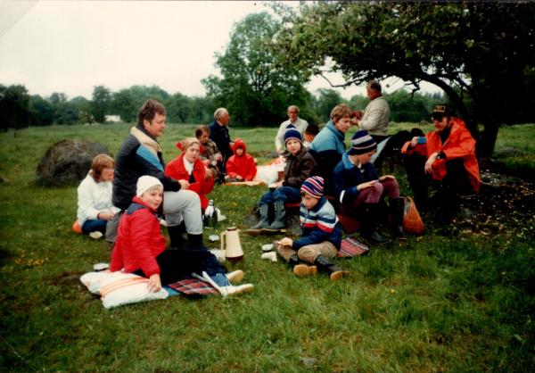 Gök-otta 1983. På Uddens ängar.
