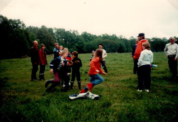 Gök-otta 1983. På Uddens ängar.. VI TOG UT I SVÄNGARNA.